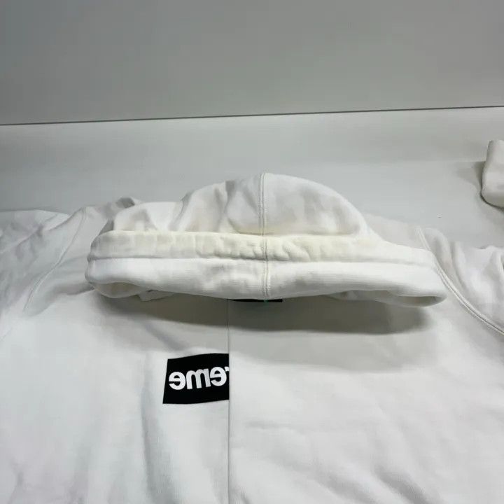 Supreme Supreme FW18 Comme des Garcons Split Logo Hoodie 0079 Size US L / EU 52-54 / 3 - 6 Thumbnail