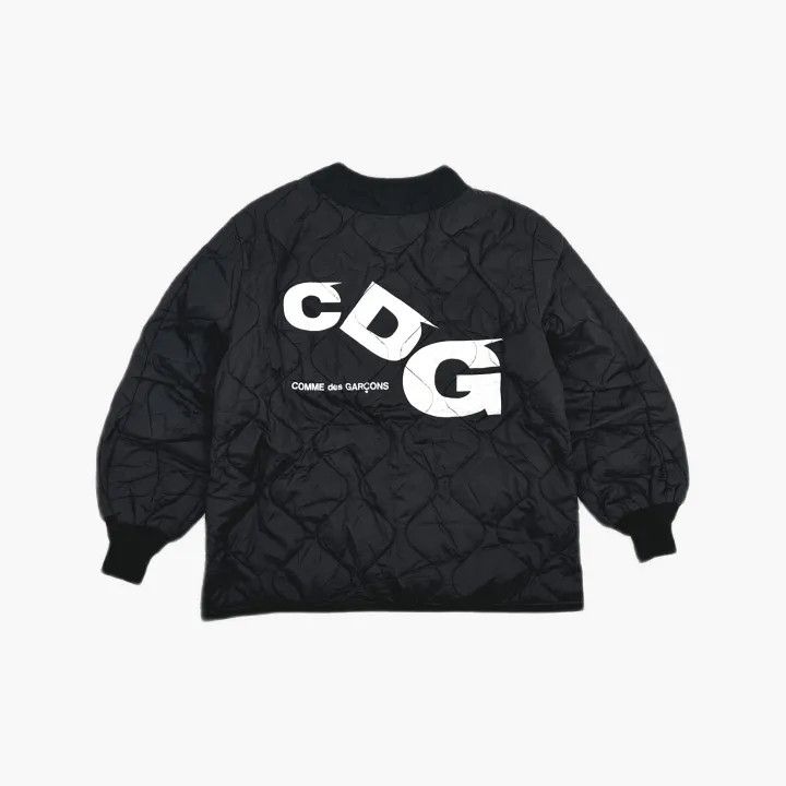 Comme des Garcons Comme des Garçons Quilted Black Jacket 0079 Size US L / EU 52-54 / 3 - 3 Thumbnail