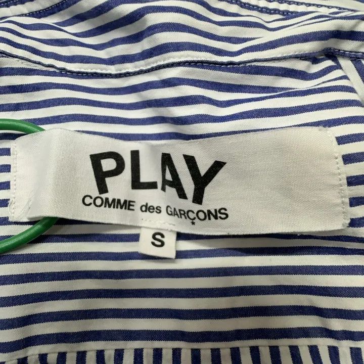 Comme des Garcons Comme des Garçons Play Striped Shirt for Men 0079 Size US S / EU 44-46 / 1 - 3 Thumbnail