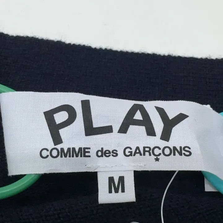 Comme des Garcons Comme des Garcons Play Red Heart Knit Cardigan 0079 Size US M / EU 48-50 / 2 - 2 Thumbnail