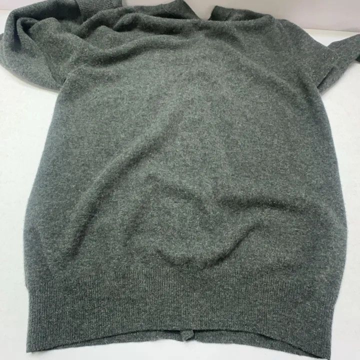 Comme des Garcons Comme des Garçons Play Gray Wool Cardigan 0079 Size US L / EU 52-54 / 3 - 11 Thumbnail