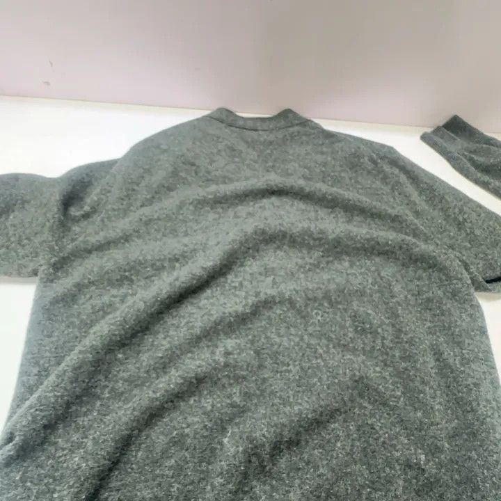 Comme des Garcons Comme des Garçons Play Gray Wool Cardigan 0079 Size US L / EU 52-54 / 3 - 6 Thumbnail