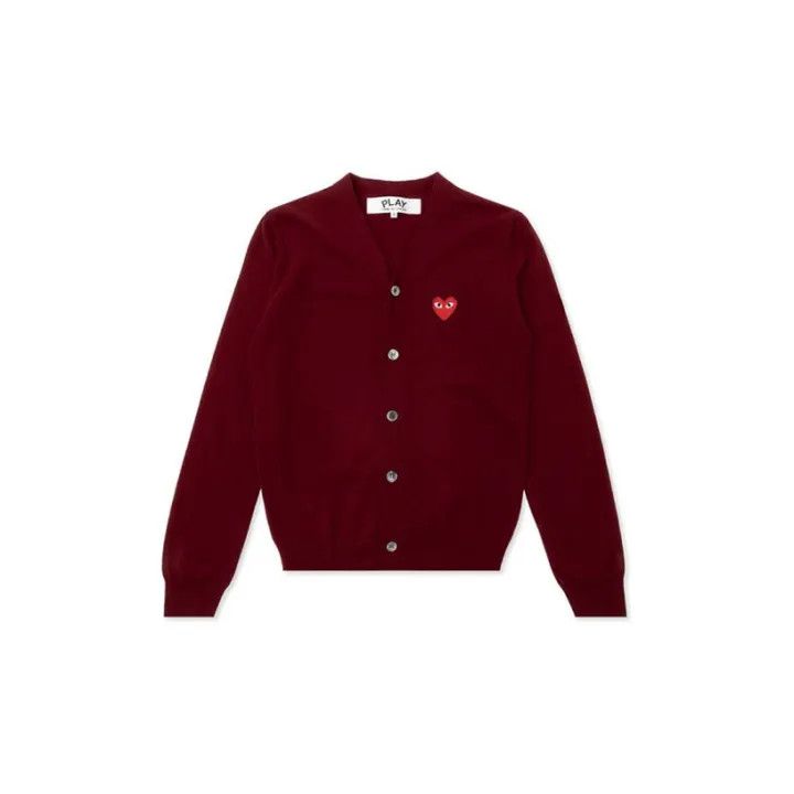 Comme des Garcons Comme Des Garcons Play Knit Cardigan for Men 0079 Size US M / EU 48-50 / 2 - 2 Thumbnail