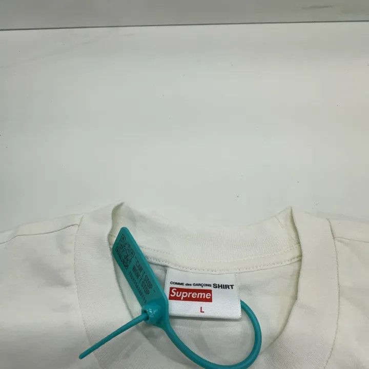 Supreme Supreme x Comme des Garcons Split Logo Tee 0079 Size US L / EU 52-54 / 3 - 4 Thumbnail
