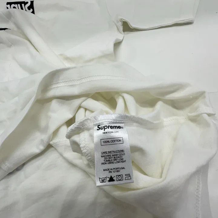 Supreme Supreme x Comme des Garcons Split Logo Tee 0079 Size US L / EU 52-54 / 3 - 5 Thumbnail