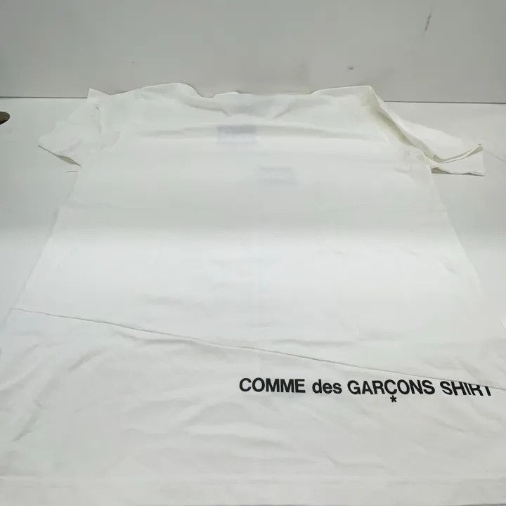 Supreme Supreme x Comme des Garcons Split Logo Tee 0079 Size US L / EU 52-54 / 3 - 9 Thumbnail