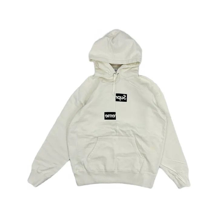 Comme des Garcons Supreme Comme des Garcons Split Box Logo Hoodie 0079 Size US M / EU 48-50 / 2 - 2 Thumbnail