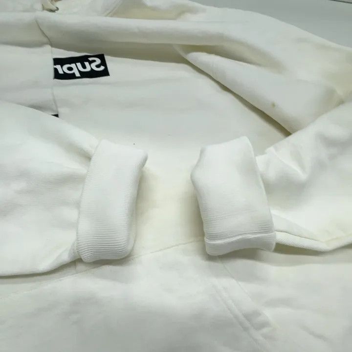 Supreme Supreme Comme des Garcons Split Logo Hooded Sweatshirt 0079 Size US L / EU 52-54 / 3 - 20 Thumbnail