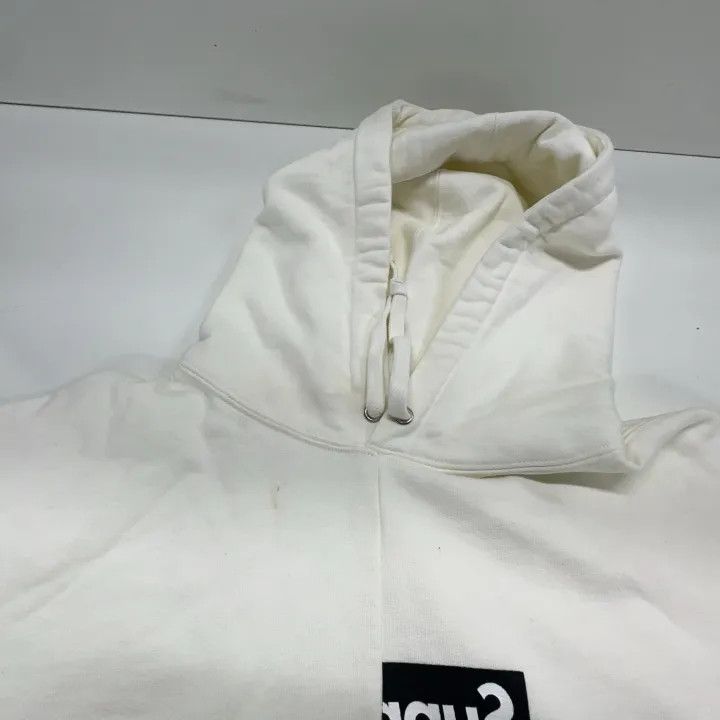 Supreme Supreme Comme des Garcons Split Logo Hooded Sweatshirt 0079 Size US L / EU 52-54 / 3 - 8 Thumbnail