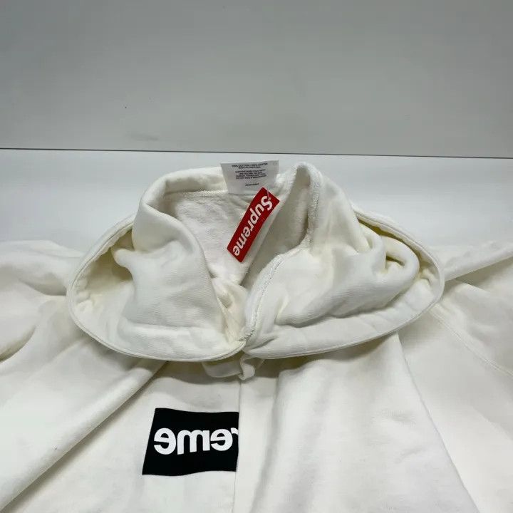 Supreme Supreme Comme des Garcons Split Logo Hooded Sweatshirt 0079 Size US L / EU 52-54 / 3 - 6 Thumbnail