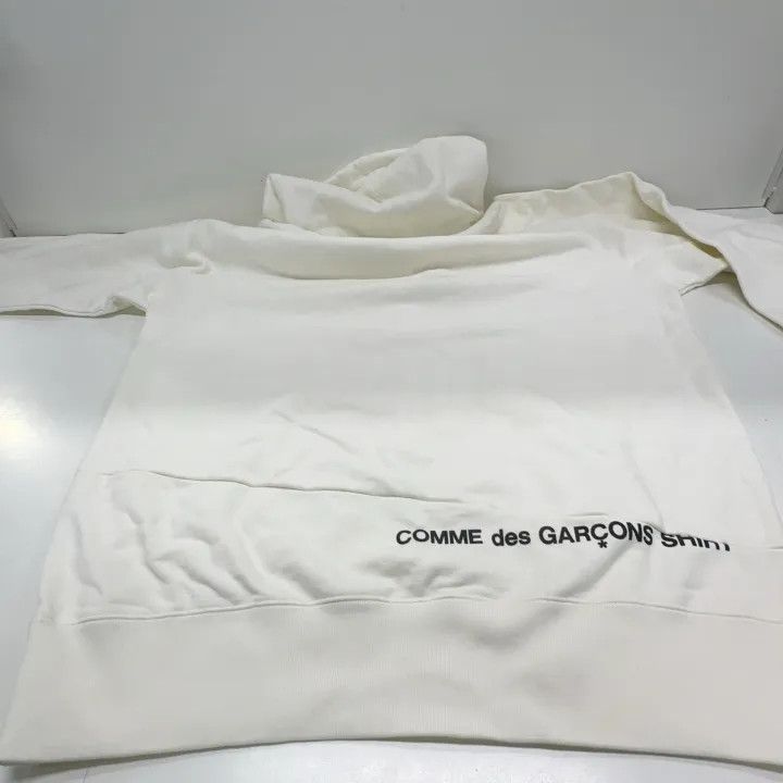 Supreme Supreme Comme des Garcons Split Logo Hooded Sweatshirt 0079 Size US L / EU 52-54 / 3 - 22 Thumbnail