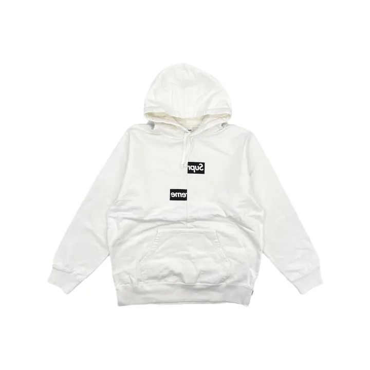 Supreme Supreme Comme des Garcons Split Logo Hoodie 0079 Size US L / EU 52-54 / 3 - 2 Thumbnail