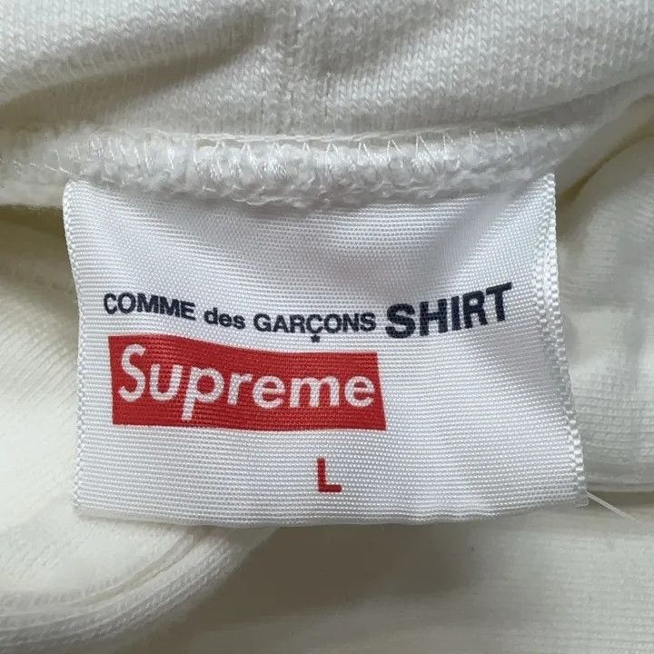 Supreme Supreme Comme des Garcons Split Logo Hoodie 0079 Size US L / EU 52-54 / 3 - 4 Thumbnail