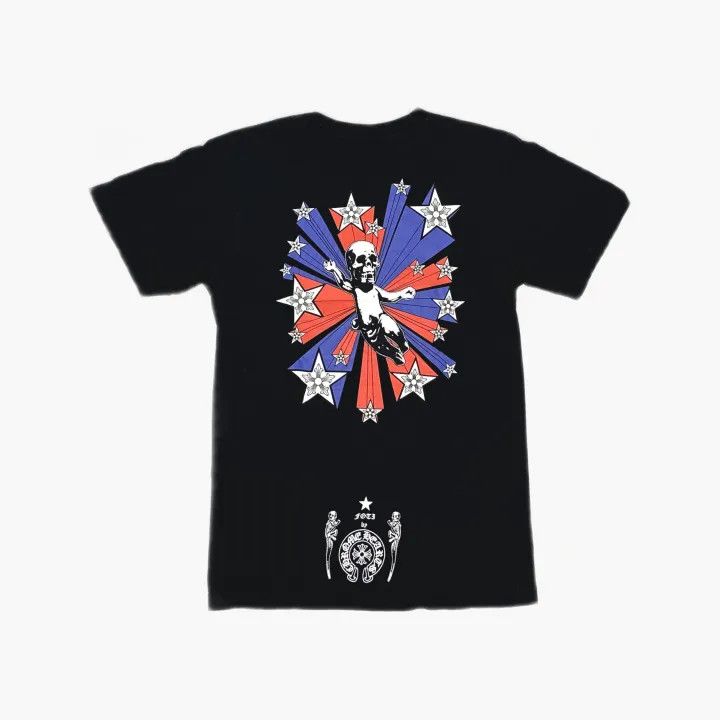 Chrome Hearts Chrome Hearts Black Graphic Skull Short Sleeve T-Shirt 0079 Size US S / EU 44-46 / 1 - 3 Thumbnail
