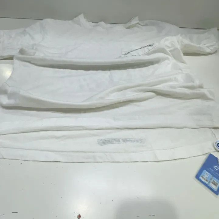 Chrome Hearts Stylish Casual Cross Print T-Shirt 0079