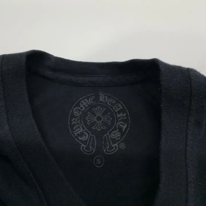 Chrome Hearts Chrome Hearts Black Graphic Round Neck T-Shirt 0079 Size US S / EU 44-46 / 1 - 4 Thumbnail
