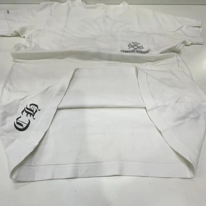 Chrome Hearts Chrome Hearts Minimalist Cross Print Short Sleeve T-Shirt 0079 Size US S / EU 44-46 / 1 - 9 Thumbnail