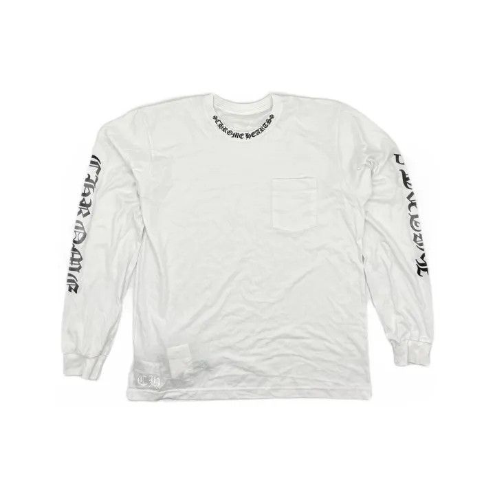 Chrome Hearts Chrome Hearts Script Long Sleeve T-Shirt for Everyone 0079 Size US XL / EU 56 / 4 - 2 Thumbnail