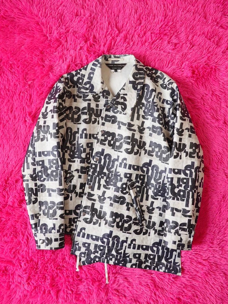 Comme des Garcons cdg homme plus asymmetrical leather jacket Size US S / EU 44-46 / 1 - 2 Thumbnail