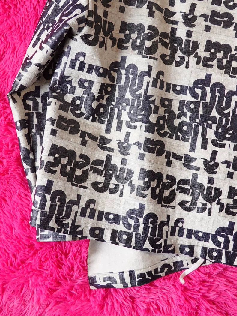 Comme des Garcons cdg homme plus asymmetrical leather jacket Size US S / EU 44-46 / 1 - 4 Thumbnail