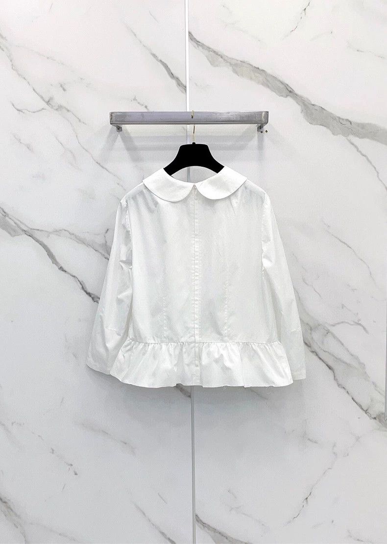 Comme des Garcons comme des garçons white collared shirt Size US M / EU 48-50 / 2 - 2 Thumbnail