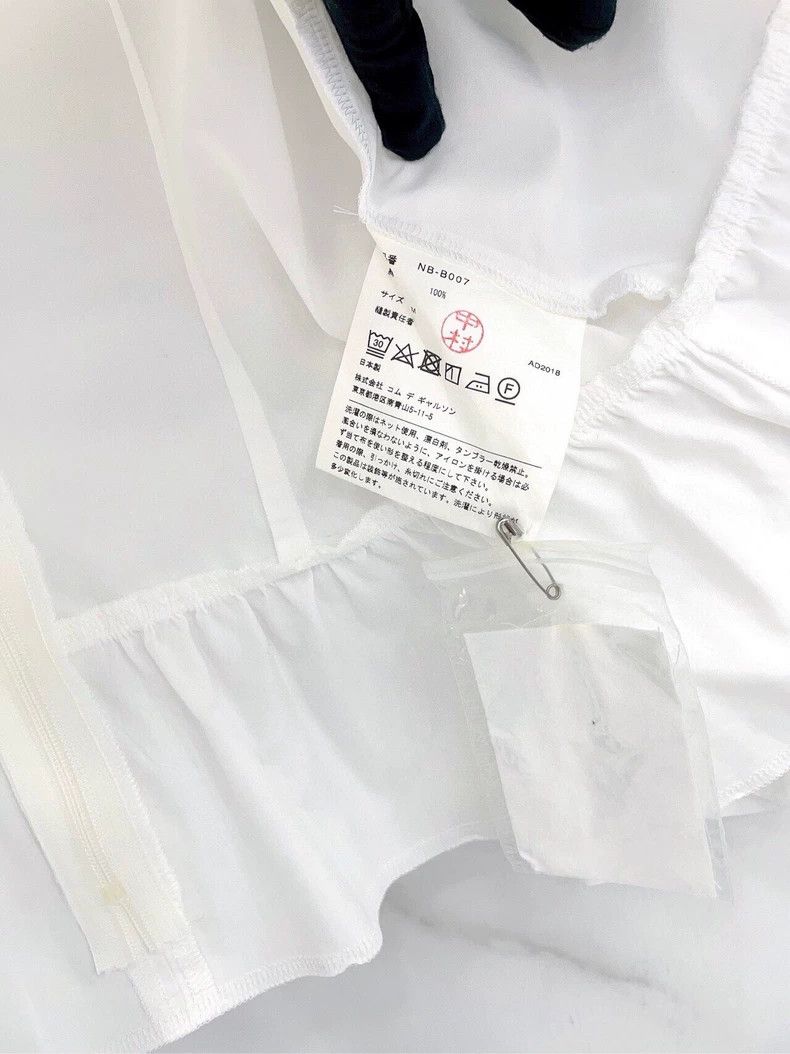 Comme des Garcons comme des garçons white collared shirt Size US M / EU 48-50 / 2 - 7 Thumbnail