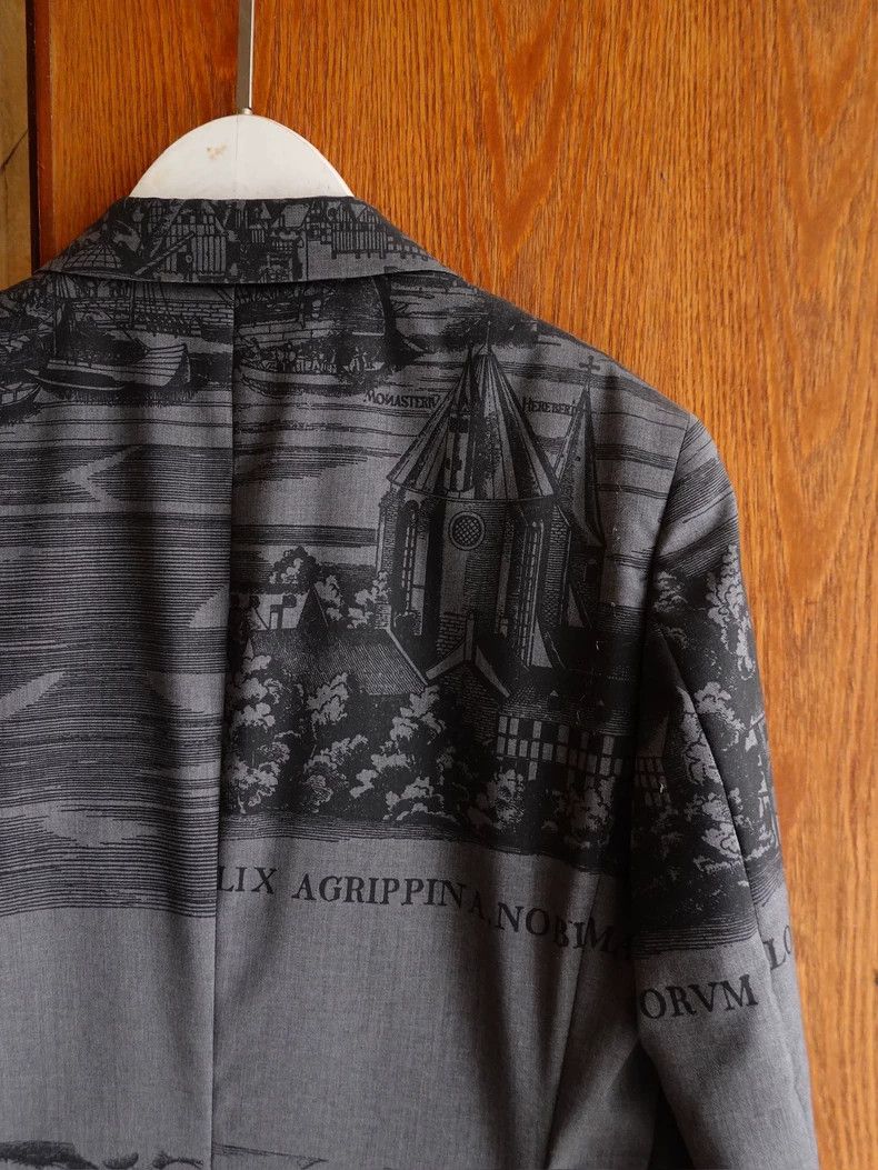 Comme des Garcons black embellished hem blazer by cdg homme plus Size US S / EU 44-46 / 1 - 6 Thumbnail