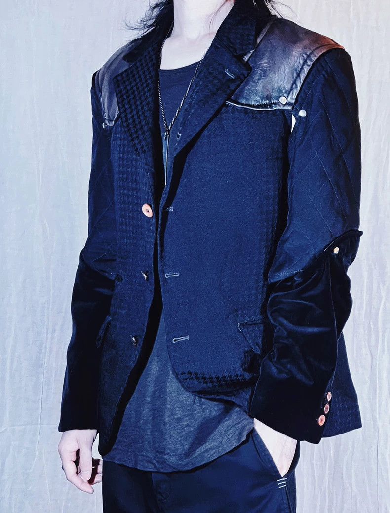 Comme des Garcons avant-garde black armor jacket by cdg Size US M / EU 48-50 / 2 - 2 Thumbnail