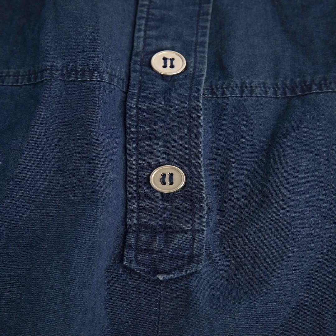 A.P.C. Blue Long Sleeve Belted Jumpsuit Size 27" / US 4 / IT 40 - 3 Thumbnail