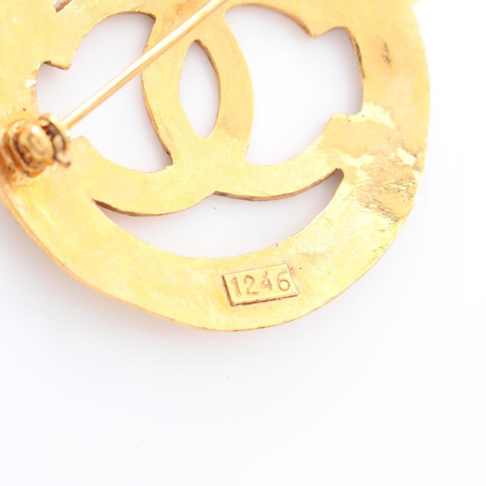 Chanel Chanel Coco Mark brooch Size ONE SIZE - 4 Thumbnail