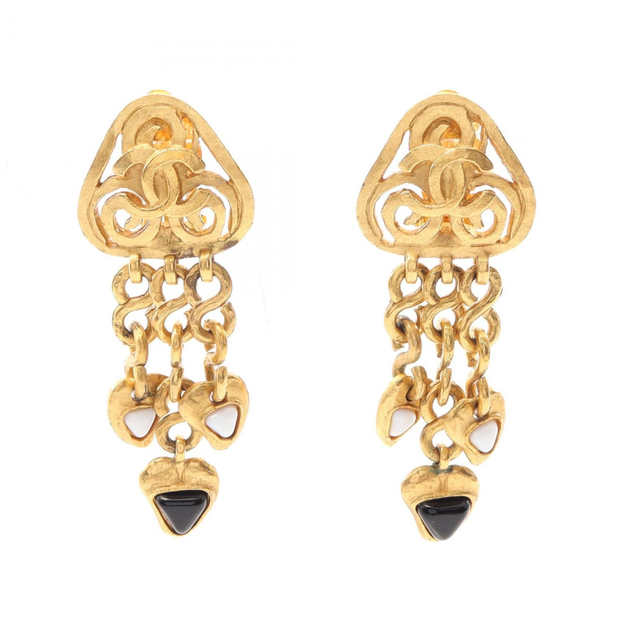 Chanel Chanel Logo CC earring Size ONE SIZE - 9 Thumbnail