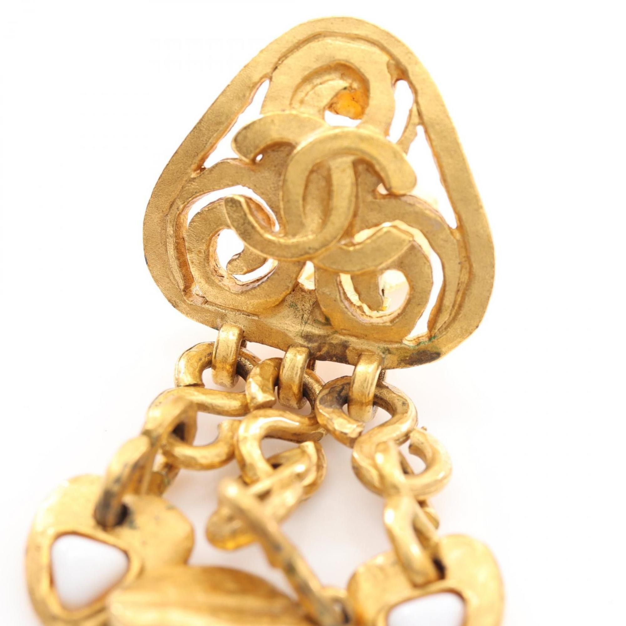 Chanel Chanel Logo CC earring Size ONE SIZE - 5 Thumbnail