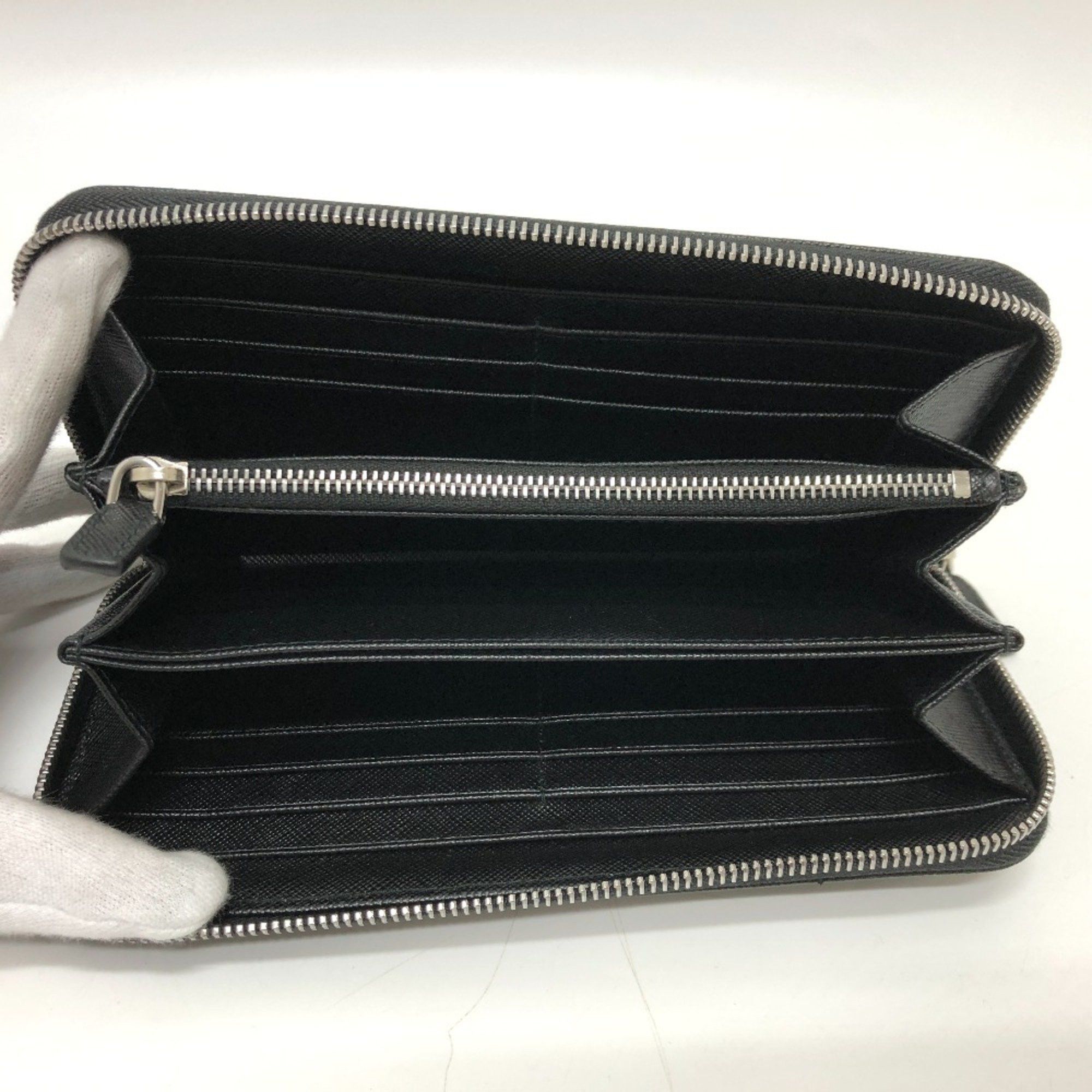 Prada Prada Round Zipper wallet Size ONE SIZE - 7 Thumbnail