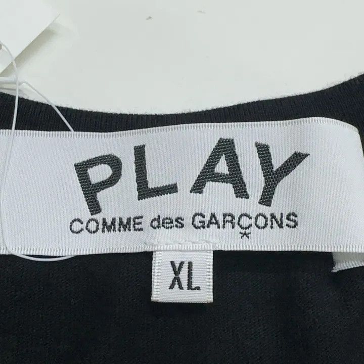 Comme des Garcons Comme des Garçons Play Black Heart Graphic T-Shirt 0079 Size US XL / EU 56 / 4 - 3 Thumbnail