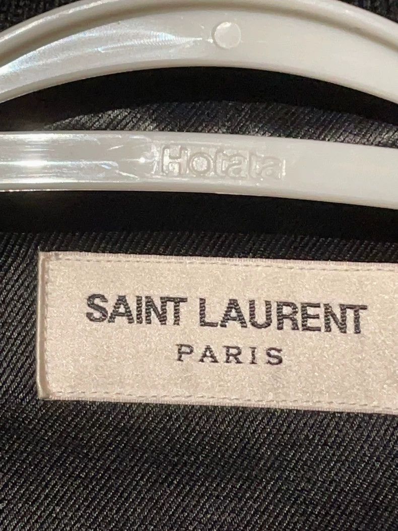 Saint Laurent Paris saint laurent black zip-up jacket Size US M / EU 48-50 / 2 - 4 Thumbnail