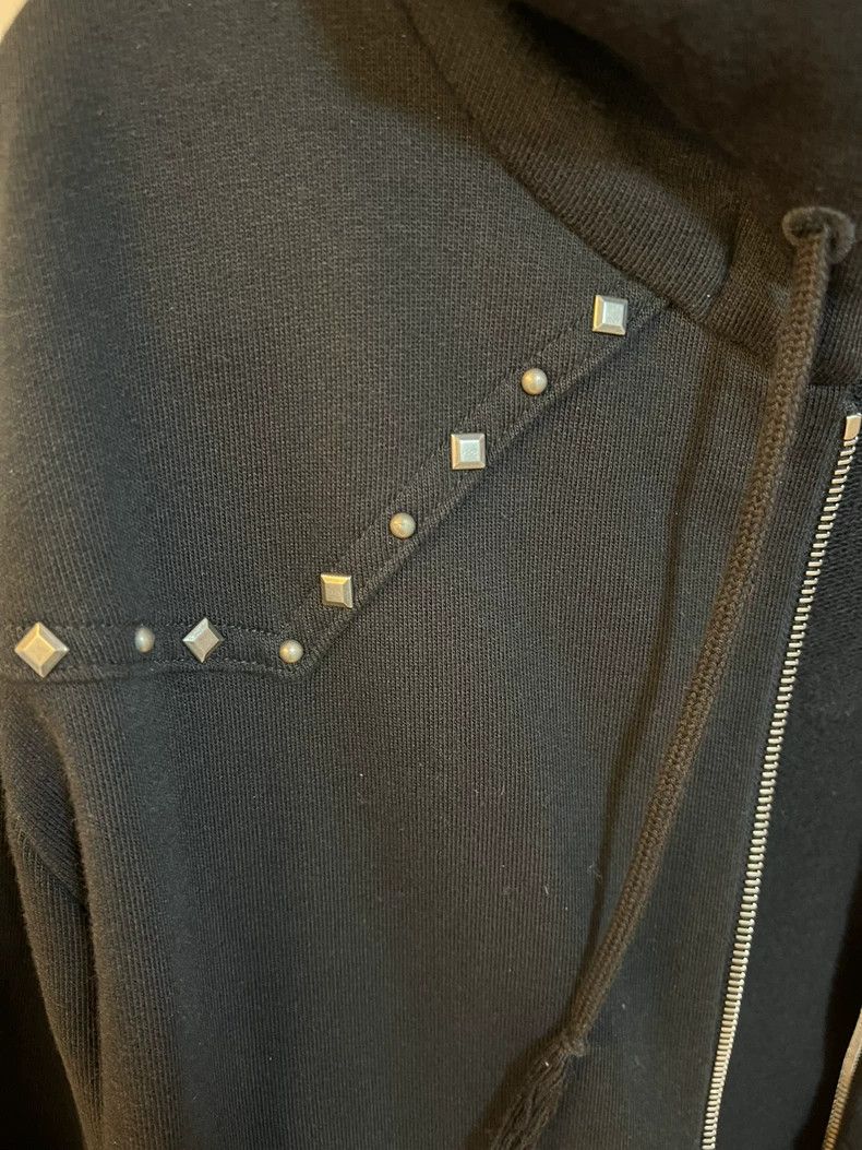 Saint Laurent Paris saint laurent black studded hoodie Size US S / EU 44-46 / 1 - 4 Thumbnail