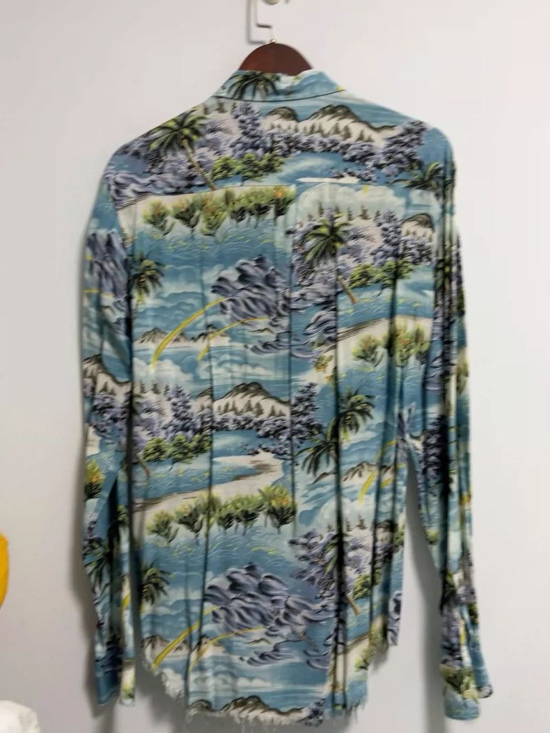 Saint Laurent Paris saint laurent palm tree pattern shirt Size US M / EU 48-50 / 2 - 2 Thumbnail