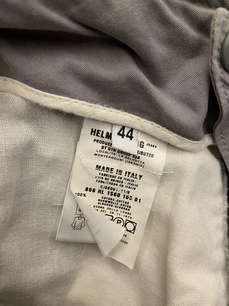Helmut Lang helmut lang gray cargo pants vintage archive Size US 44 / EU 60 - 4 Thumbnail