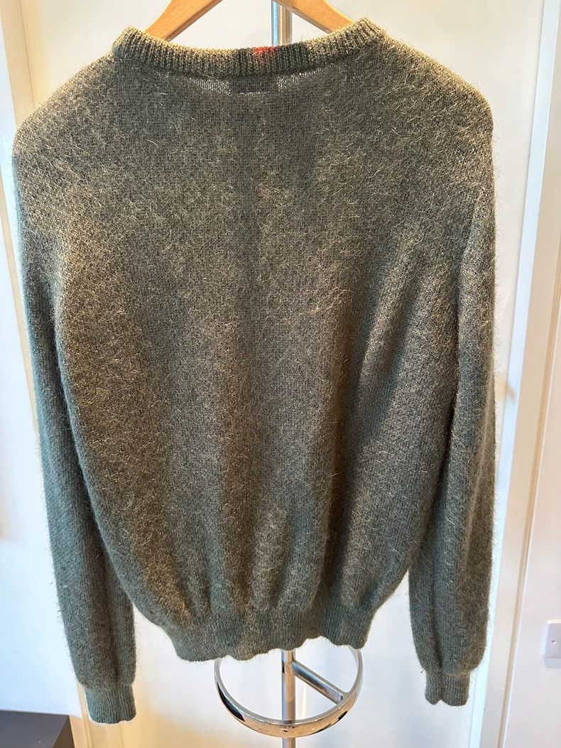Yves Saint Laurent saint laurent green crew neck sweater Size US S / EU 44-46 / 1 - 5 Thumbnail