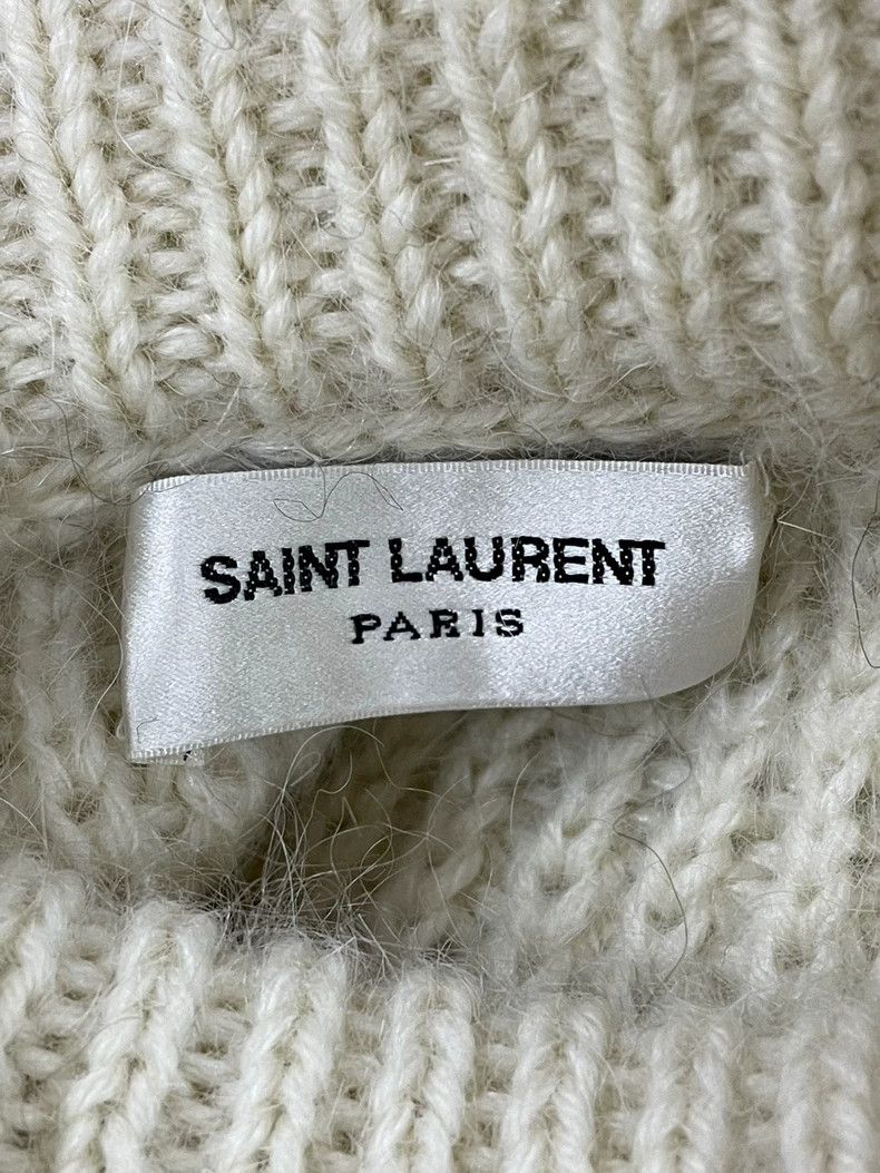 Saint Laurent Paris black and white striped hooded sweater Size US XS / EU 42 / 0 - 3 Thumbnail