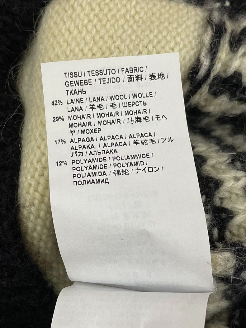 Saint Laurent Paris black and white striped hooded sweater Size US XS / EU 42 / 0 - 6 Thumbnail