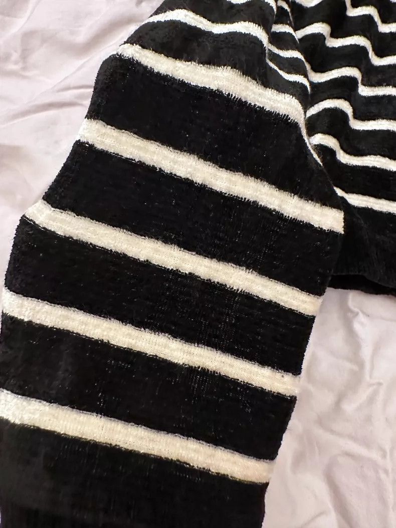 Yves Saint Laurent velvet striped knit top size S Size US S / EU 44-46 / 1 - 3 Thumbnail