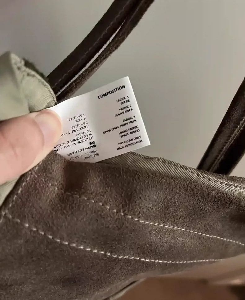 Kiko Kostadinov medium kahI suede bag by kiko kostadinov Size ONE SIZE - 5 Thumbnail