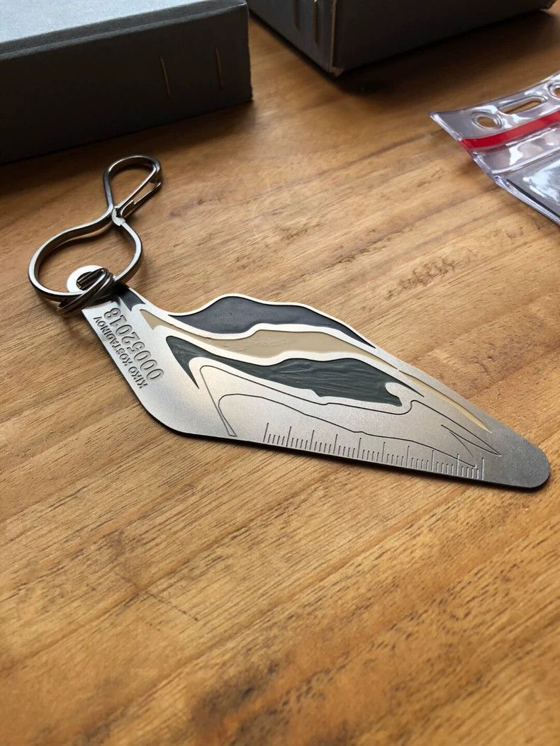 Kiko Kostadinov Delva Keychain 00052018 Yellow Black