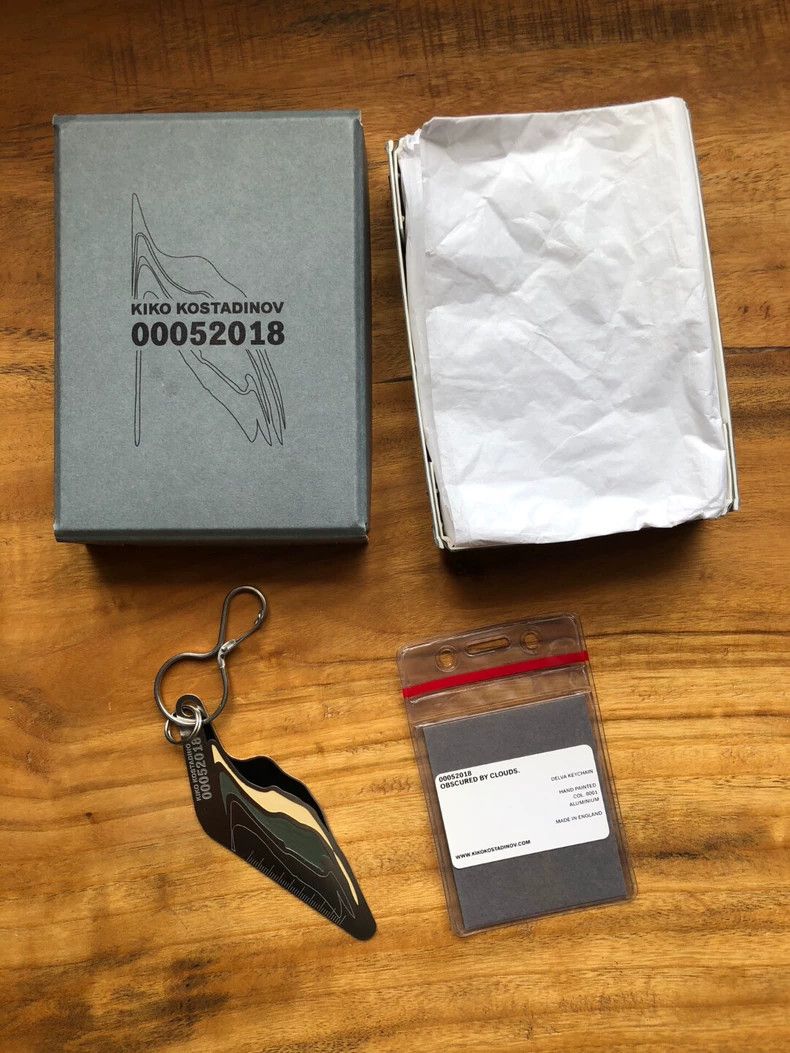 Kiko Kostadinov Kiko Kostadinov Delva Keychain 00052018 Yellow Black Size ONE SIZE - 4 Thumbnail