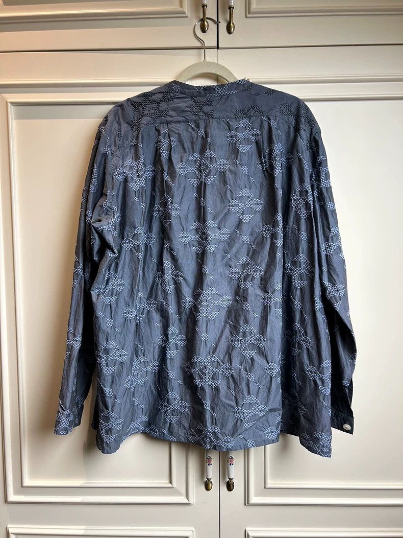 Kiko Kostadinov Kiko Kostadinov Blue Floral Shirt Size S Size US S / EU 44-46 / 1 - 3 Thumbnail