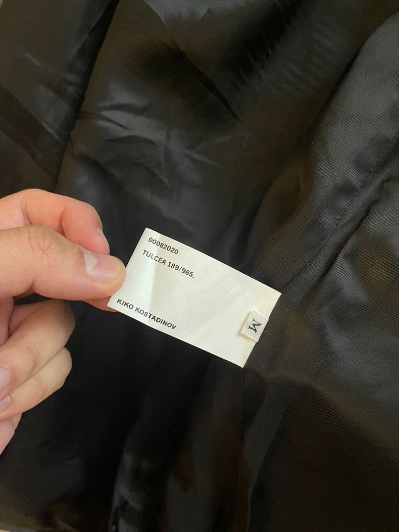 Kiko Kostadinov stylish navy trench coat by kiko kostadinov Size US M / EU 48-50 / 2 - 3 Thumbnail