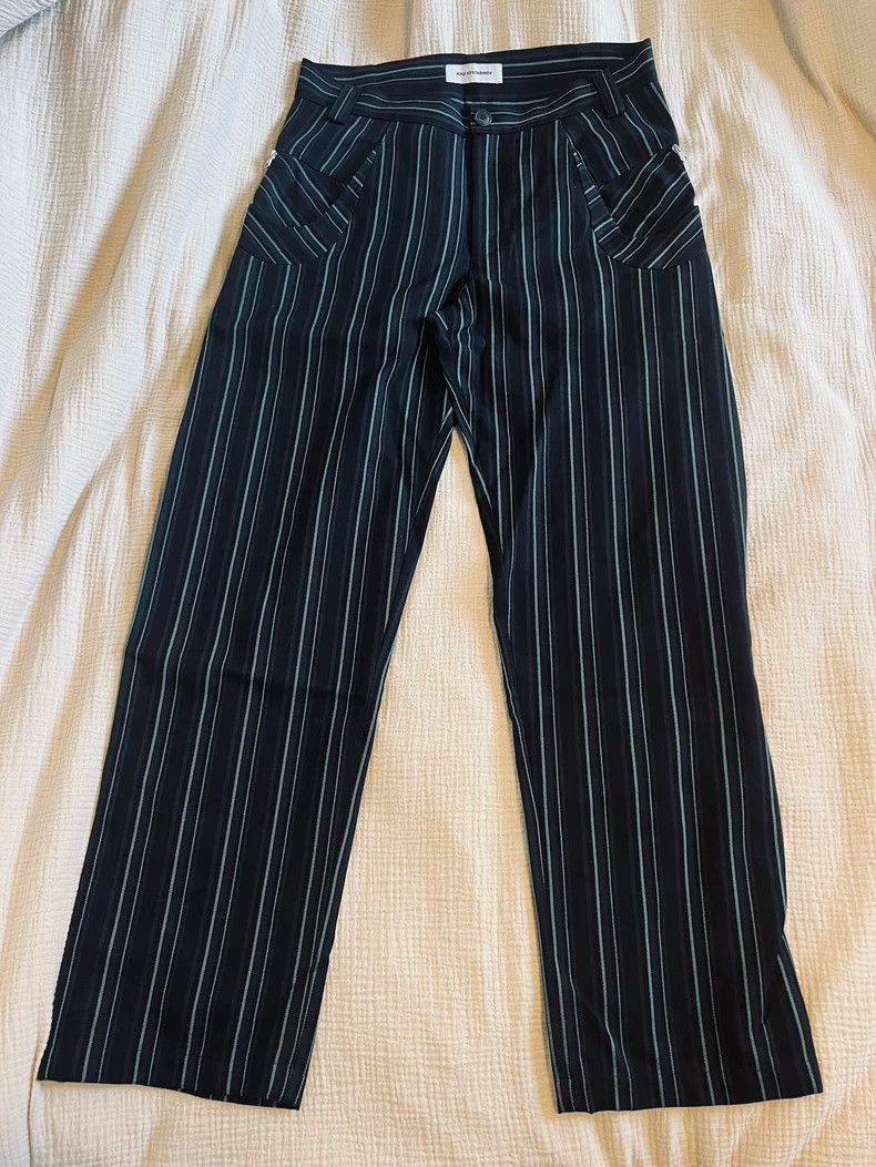 Kiko Kostadinov Kiko Kostadinov Irene Striped Zip Pants Size US 34 / EU 50 - 2 Thumbnail