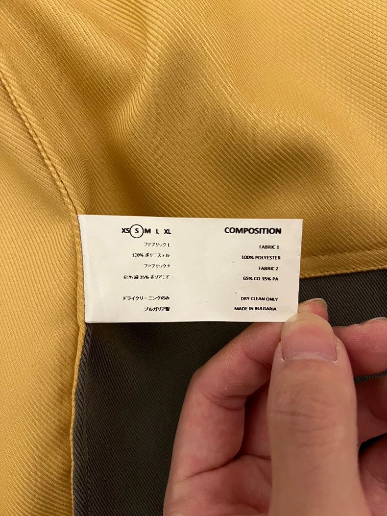 Kiko Kostadinov kiko kostadinov kutch jacket in yellow Size US S / EU 44-46 / 1 - 4 Thumbnail