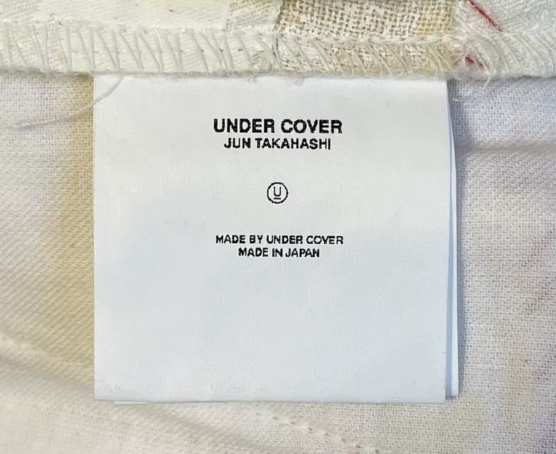 Undercover unique white denim pants with orange accents Size US 30 / EU 46 - 5 Thumbnail
